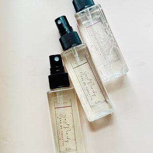 Spray de perfume de melocotón: bruma para cabello y cuerpo - vegano, 56 ml