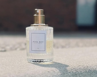 Banana Coconut Perfume: Tropical Suntan Lotion Scent - "Cabana Boy"