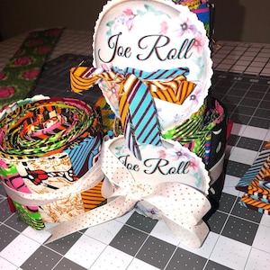 Joe Roll| Jelly Ankara, 2.50” Strips, Multiple Quantities