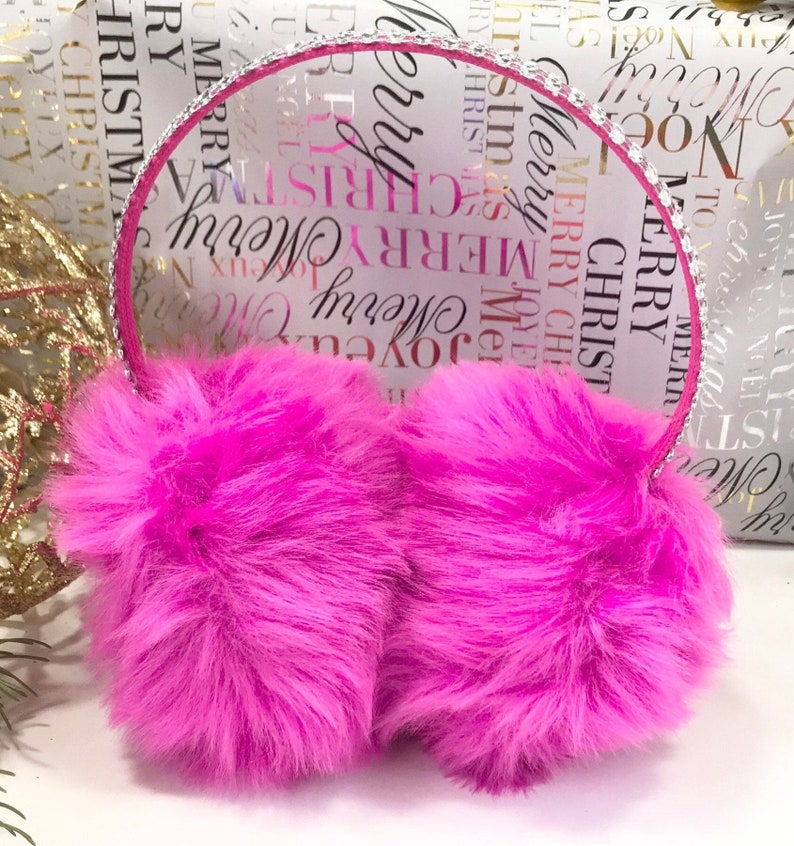 Winter Accessories Gift for Her . Red Earmuffs Pink Earmuffs Purple Girls Earmuffs Birthday Gift Ideas