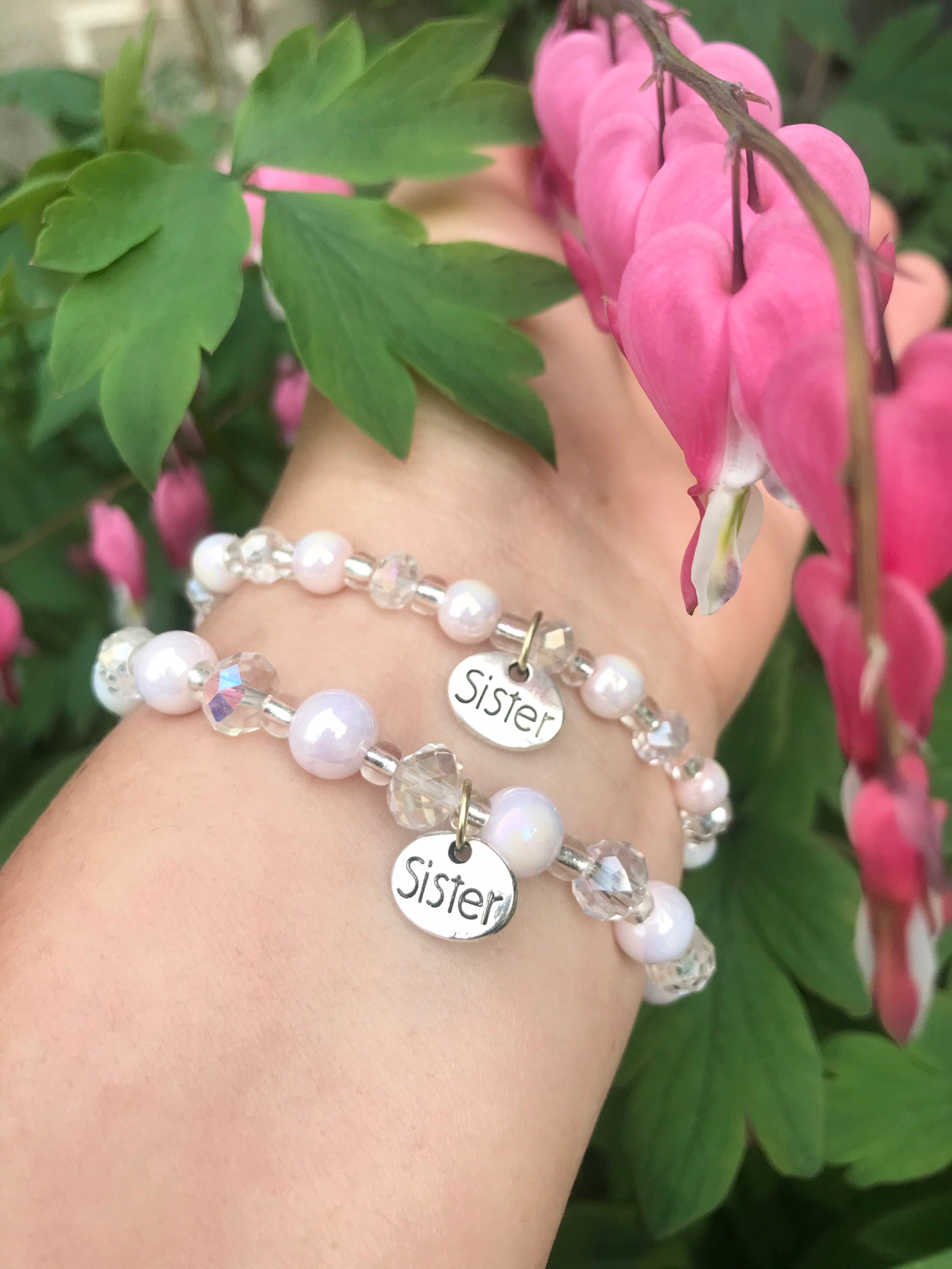 Sister Bracelet / Sister Charm Bracelets / Girls Bracelets / Child