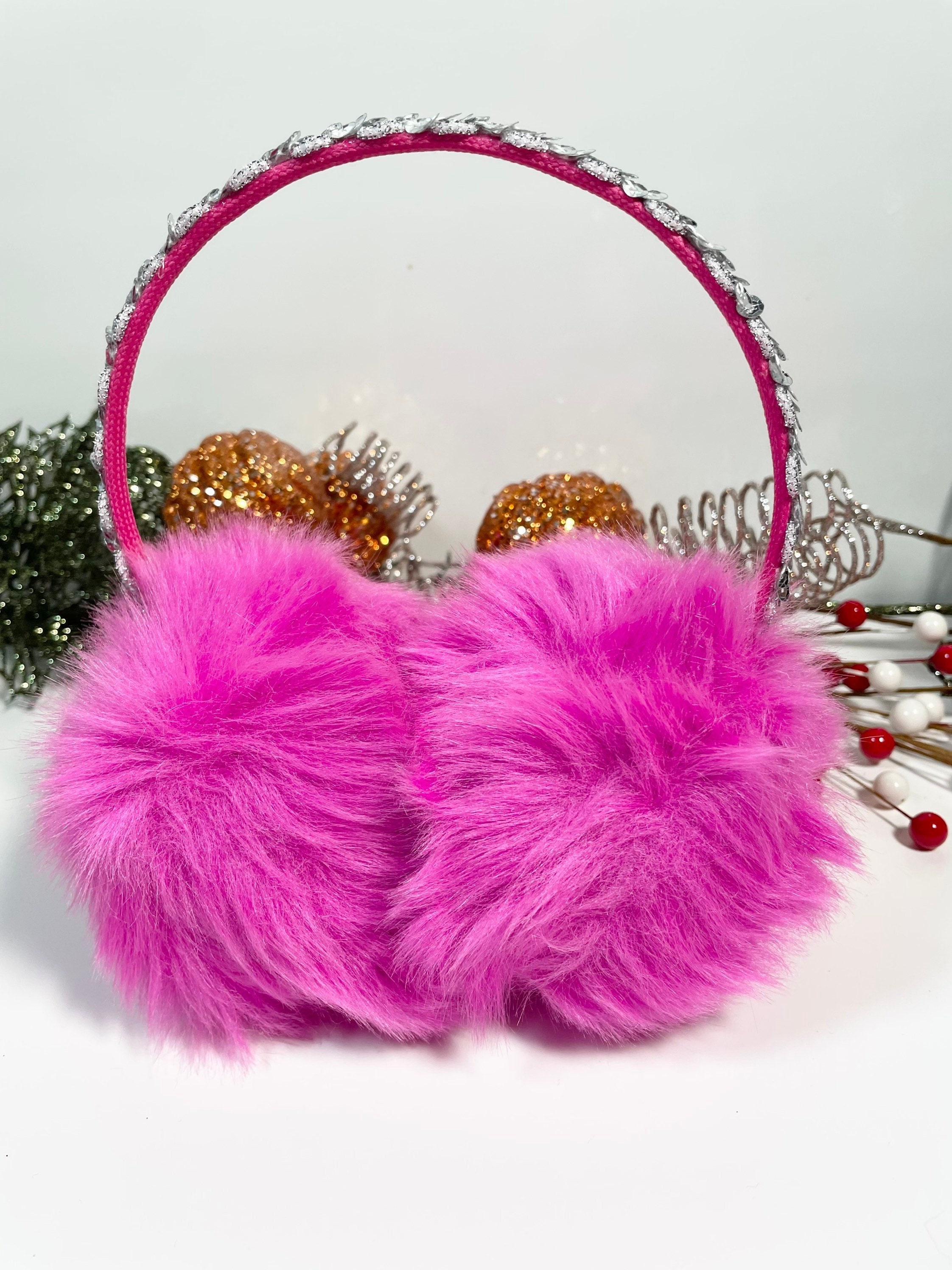 Girls Earmuffs / Winter Accessories / Christmas Gift Ideas  display picture 1