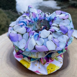 Easter Hair Scrunchies  , Easter gift ideas , Easter hair Accessories , Girls hair scrunchies , spring accessories , spring scrunchies