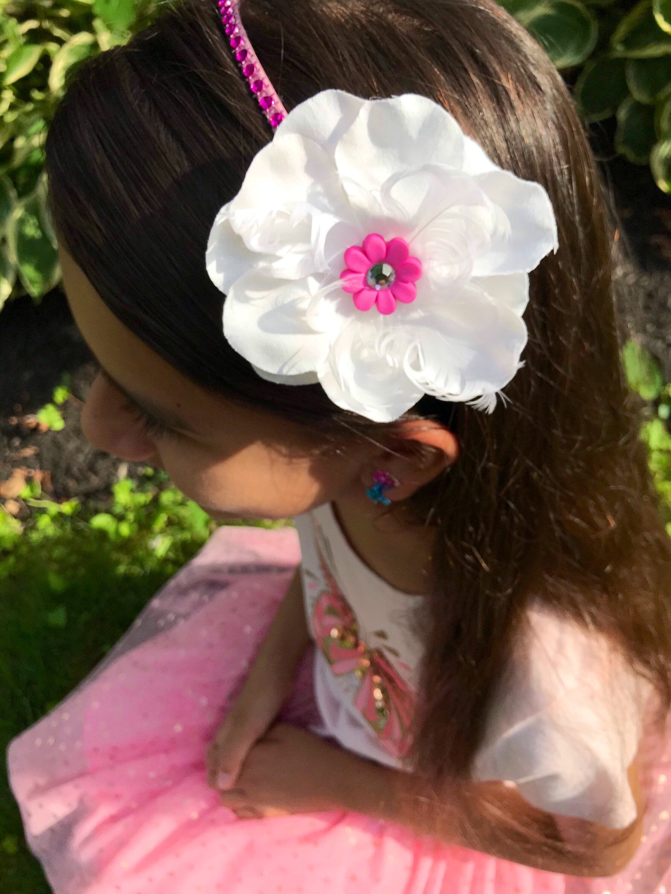 10 Stück Mädchen Stirnbänder – Mit Blumen, Streifen Und Herzchen