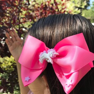 Unicorn Hair bow / Girl hair bow / Unicorn hair accessories / Kids hair  bows / hair barrettes , Unicorn hair clips / birthday gift ideas