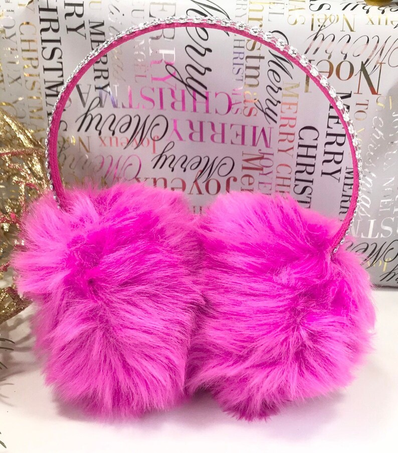 Winter Accessories Gift for Her . Red Earmuffs Pink Earmuffs Purple Girls Earmuffs Birthday Gift Ideas