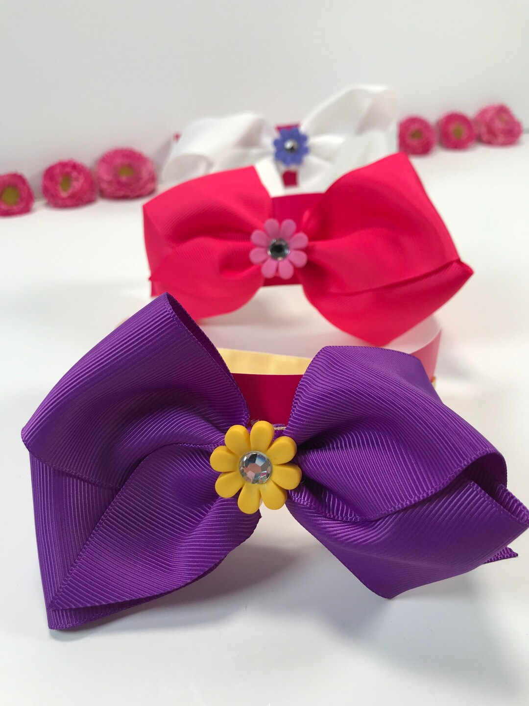 Flower Headband / Baby Headband /spring Headbands / Girls Headbands