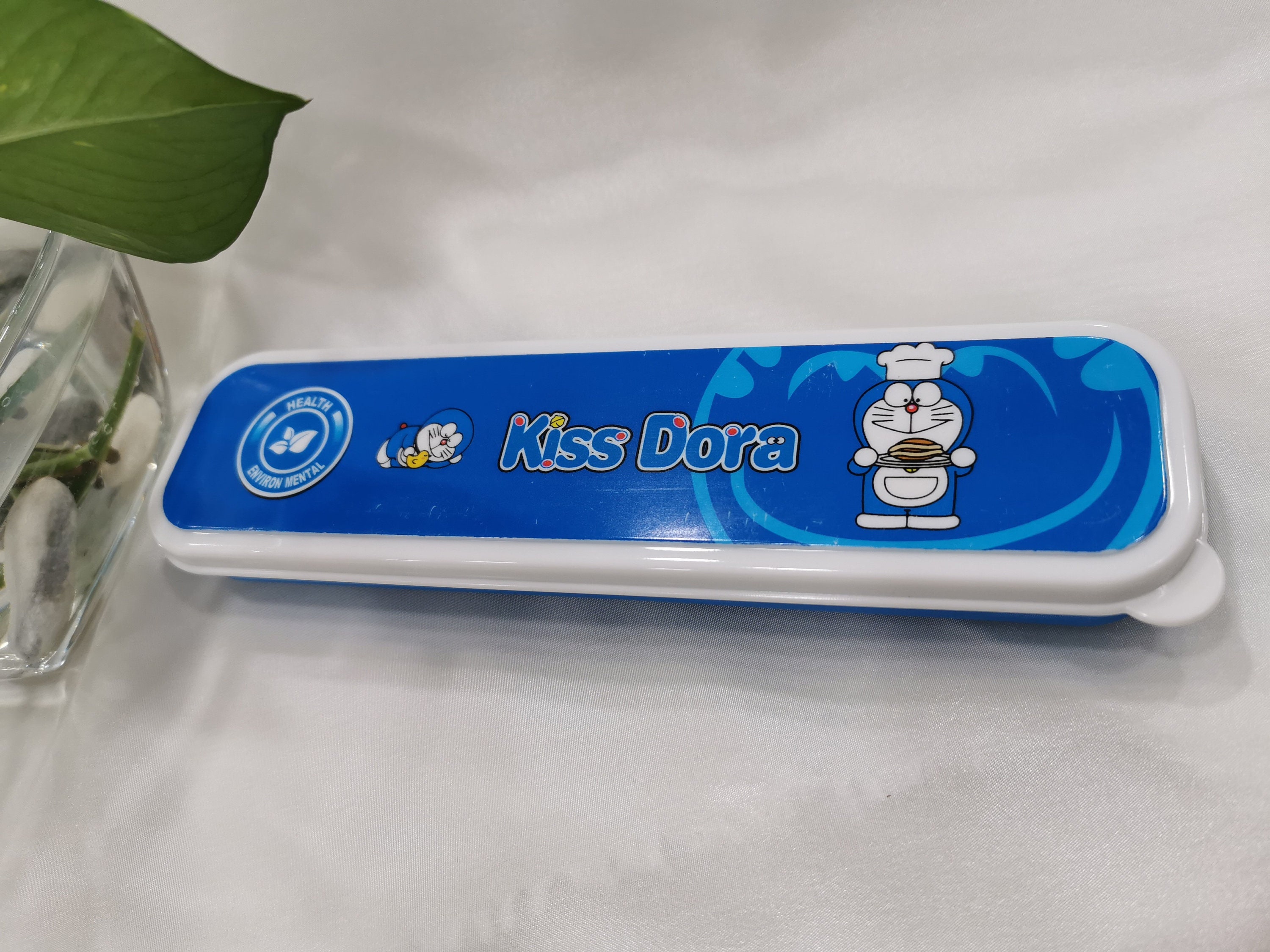 Children Travel Cutlery Set With Case Kiss Dora Etsy UK