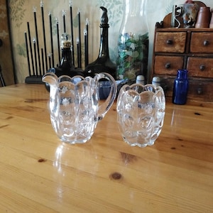Uitstekend Glas ontworpen Creamer en Suiker