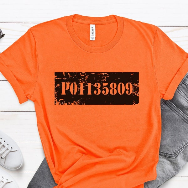 Trump Inmate Costume Etsy