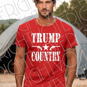Trump PNG, Trump Country Military Style White Png, Trump 2024 Digital Download Clipart, Maglietta patriottica di Trump in difficoltà, 2° emendamento, Png