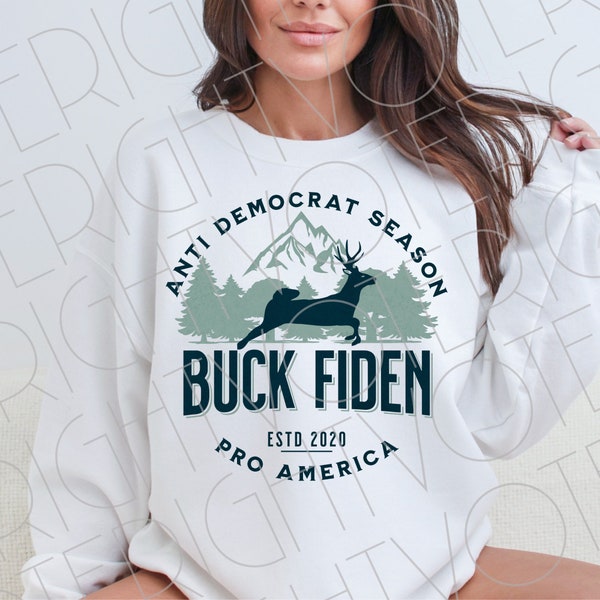 Anti Biden PNG, Buck Fiden Funny Sarcastic Biden Conservative Republican Impeach Biden Png, LGB FJB Political Digital Download For Patriots