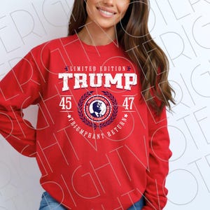 Trump PNG, Trump angustiado 45 47 Republicano Orgulloso Conservador PNG, Descarga digital para patrióticos partidarios de Trump 2024
