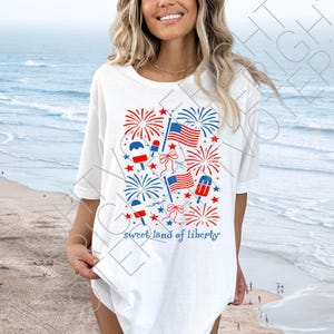 Doce Terra da Liberdade PNG, Laço Coquete da Moda Cottagecore 4 de Julho Senhoras PNG, Design Feminino de 4 de Julho para o Dia da Independência Digital