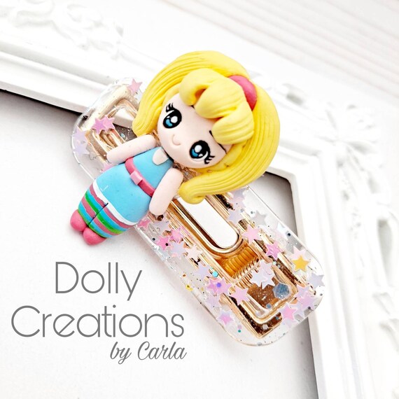 Barbie Hair Clip. Clip Dolly. Accessoires capillaires. Blonde Etsy