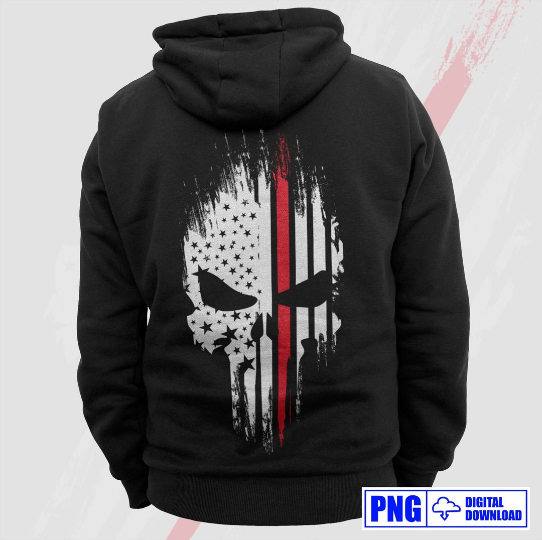 Law Enforcement Decals 6" Reverse Thin Red Line Subdued American Flag Sticker Self Adhesive Vinyl Decal Sticker Firefighter EMT USA US Made In USA Law Enforcement Support Decal - Foto 12