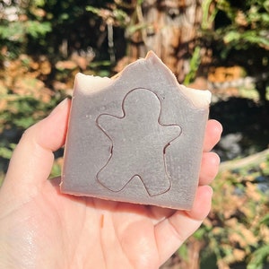 Gingerbread House Soap Bar, Handmade, Handcrafted, Natural, Vegan, Christmas, Gift, Winter, Holiday Party Favor, Gift Idea, Gifts for Her