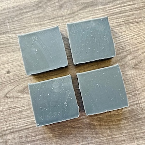 Charcoal Soap Bar, Activated Charcoal, Handmade Artisan All Natural Vegan, Moisturizing, Coconut Lemongrass Scented, Gift for Him and Her