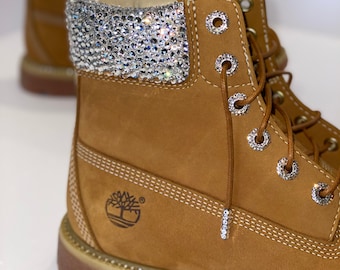 Crystal Timberland boots