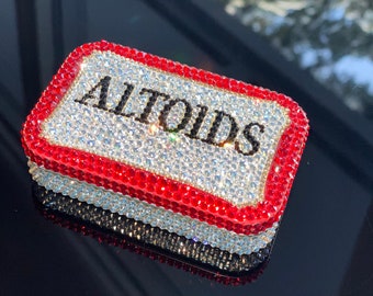 Swarovski Altoids mint tin