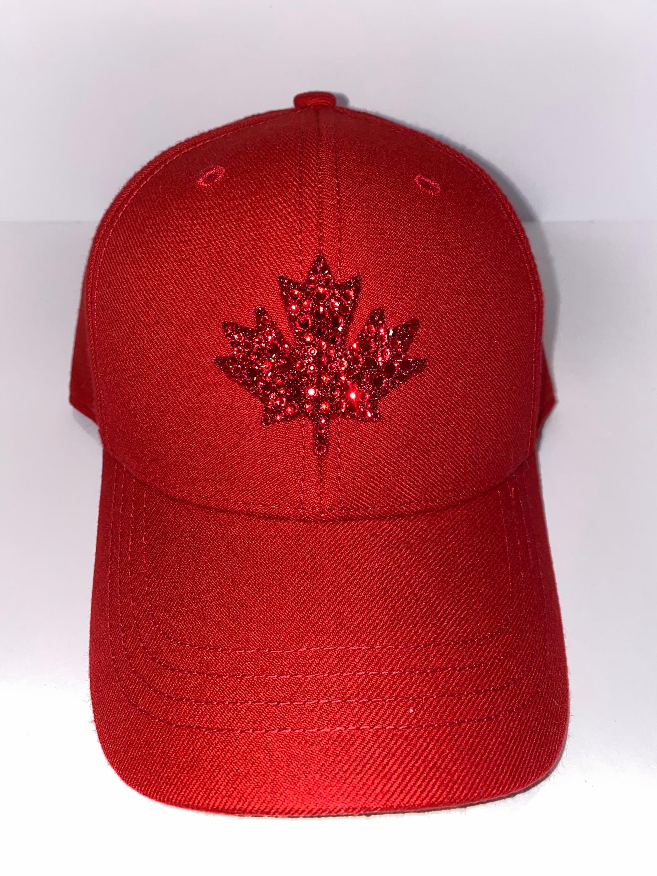 Red Crystallized Roots Baseball Cap 