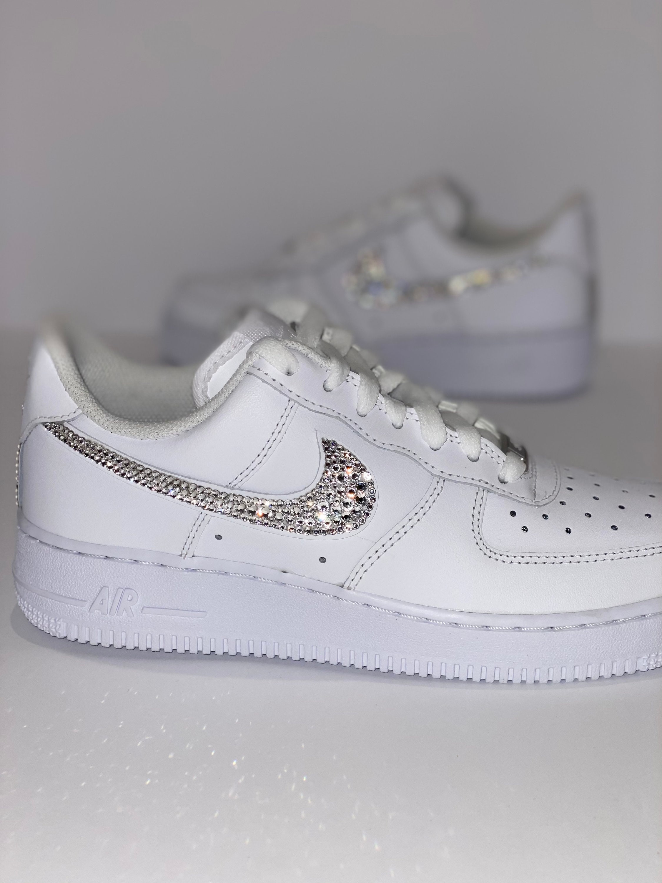 Gekristalliseerde Nike Air Force 1's - Etsy Nederland