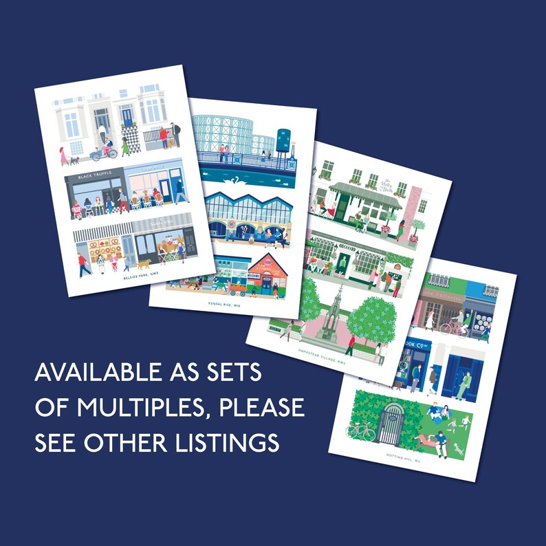 Muswell Hill Print or Alexandra Palace Home Decor the Ideal Etsy