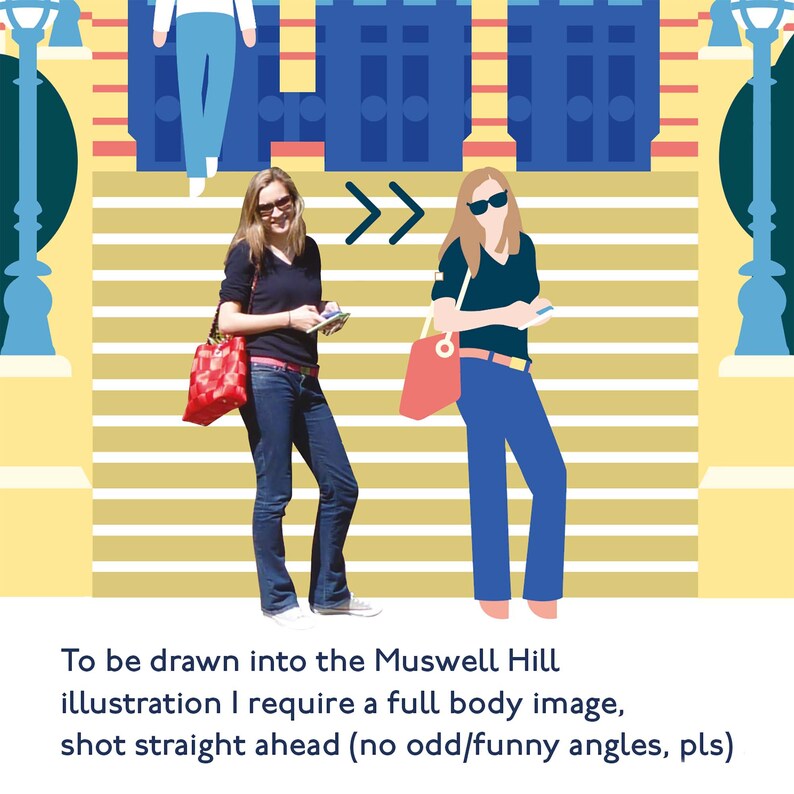 Muswell Hill Print or Alexandra Palace home decor the ideal Anniversary Gift, Best Friend Gift or Moving Gift in A2 or A3, London N8 image 9