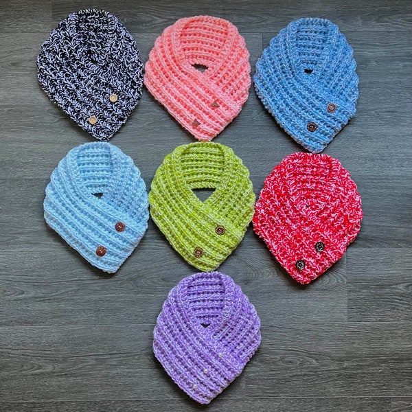 Hand Knit Neck Warmer Etsy