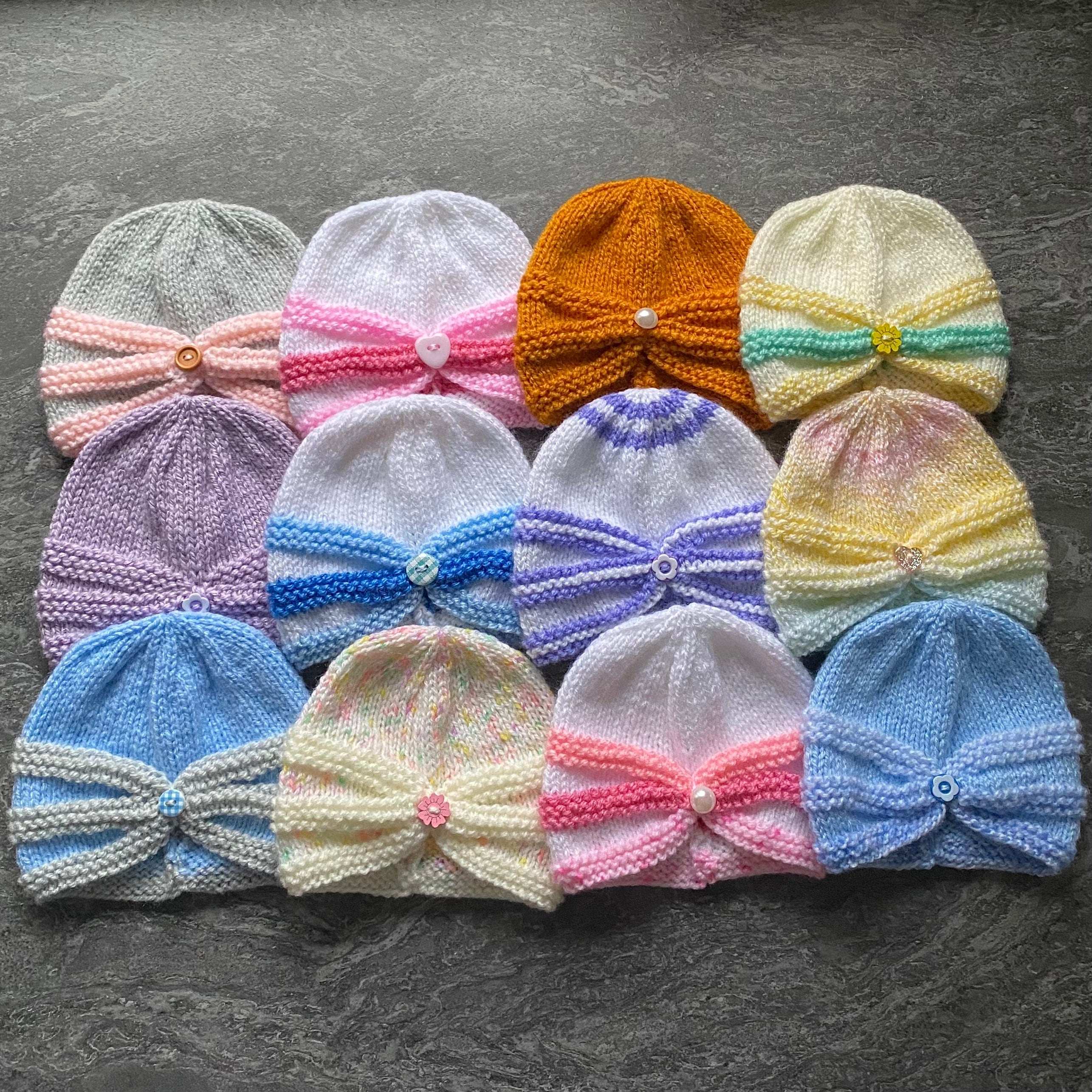 WKJHO Baby Turban Hat For Girl Boy 0-3 Years Old Infant