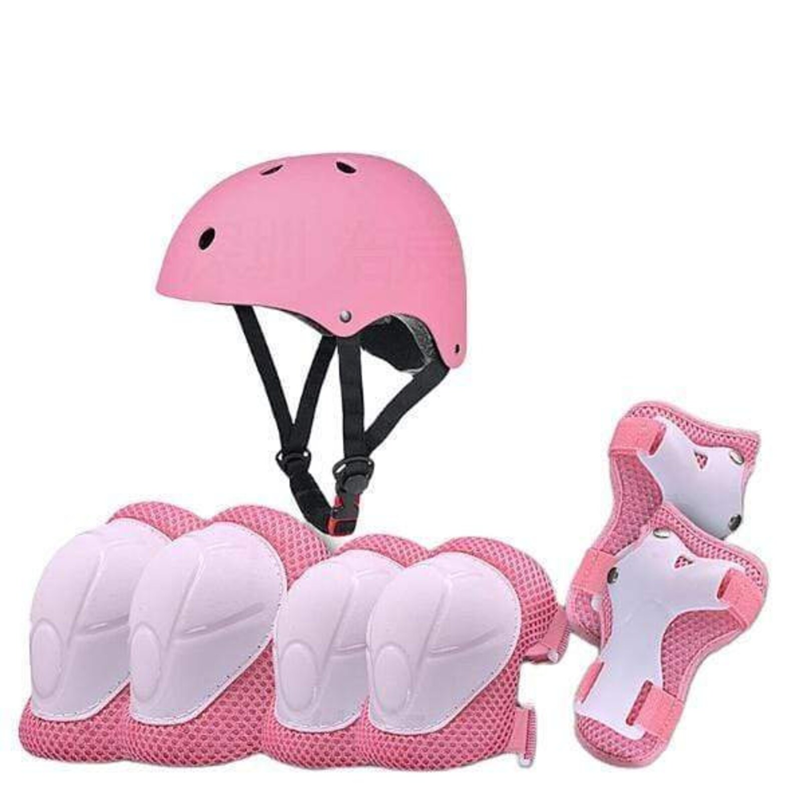 Kid's Helmet And Pads Set 7 Pcs Etsy