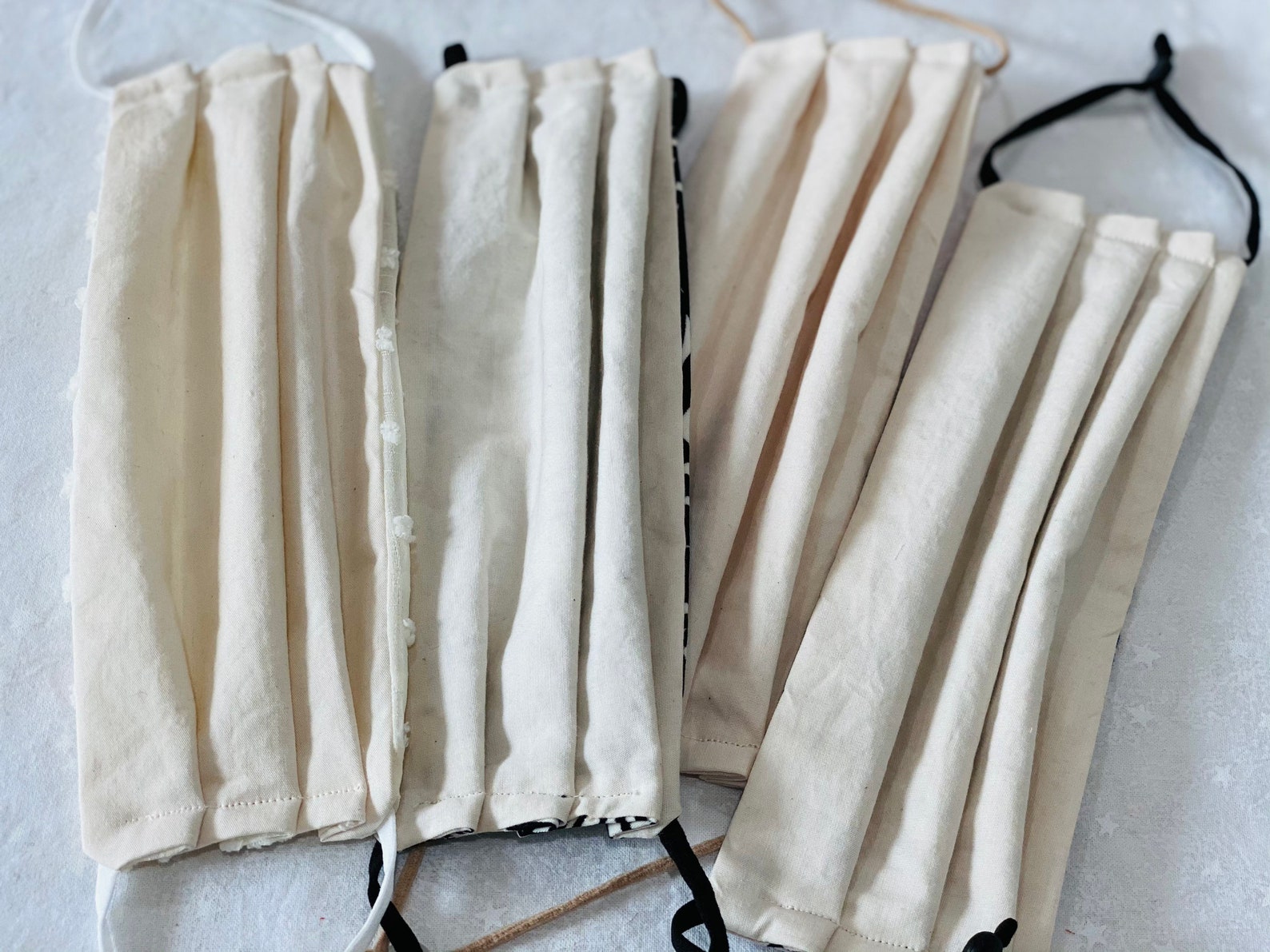 ROSES & CREAMS/ cotton muslin face mask/ pretty face masks/ Etsy