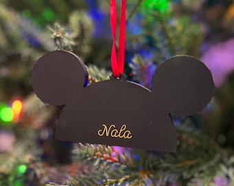 Disney Ear Hat Ornament / Gift Tag