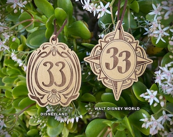 Disney Club 33 Ornament (Double-Sided)