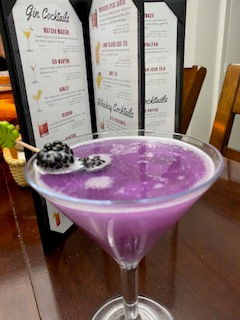 Bartesian Menu black leatherette cover w/ all bartesian pods Etsy