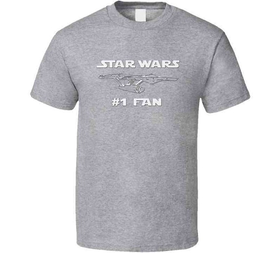 Star Wars #1 Fan Star Trek Parody Funny Humor Tv T Shirt - Etsy