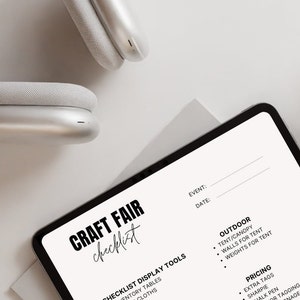 Lista de verificación de la feria artesanal: su lista de verificación de descarga instantánea para un evento exitoso