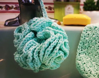Instant Download- Crochet Loofah Pattern - DIY Spa Essential for Exfoliation and Relaxation