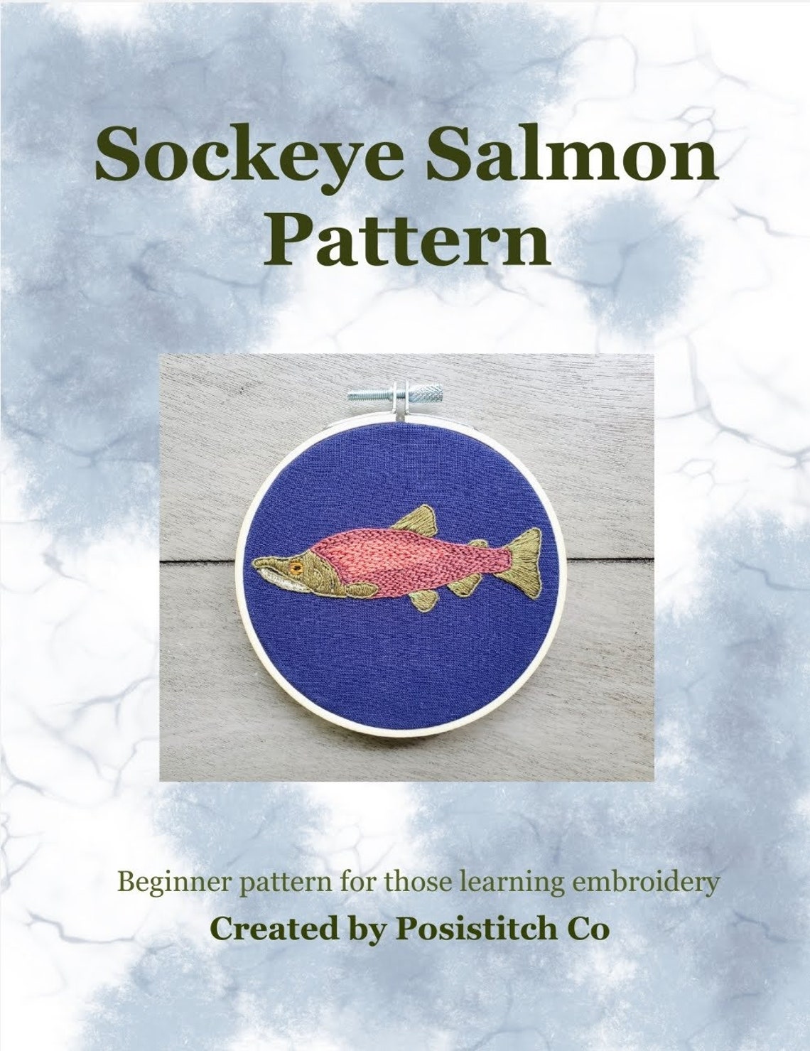 PDF Pattern: Beginner Sockeye Salmon - Etsy