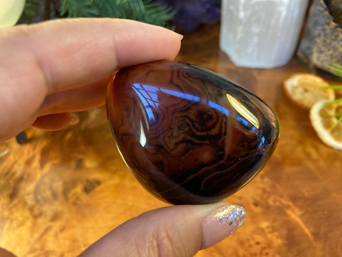 Sardonyx crystal stone Etsy