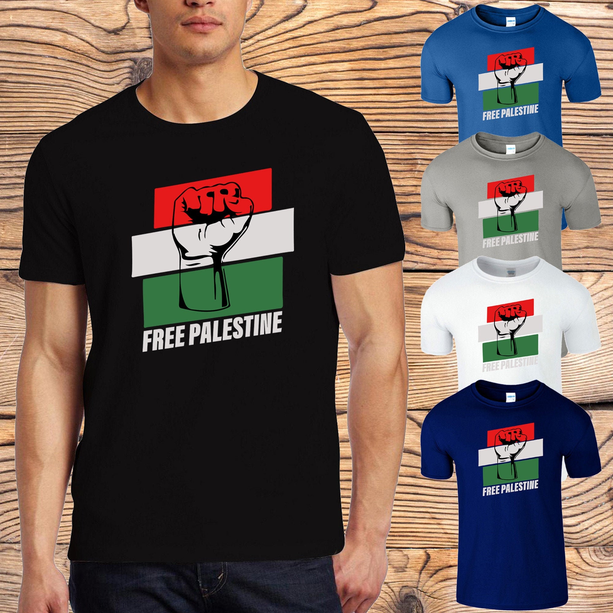 Camiseta palestina libre salvar gaza libertad paz la humanidad Etsy