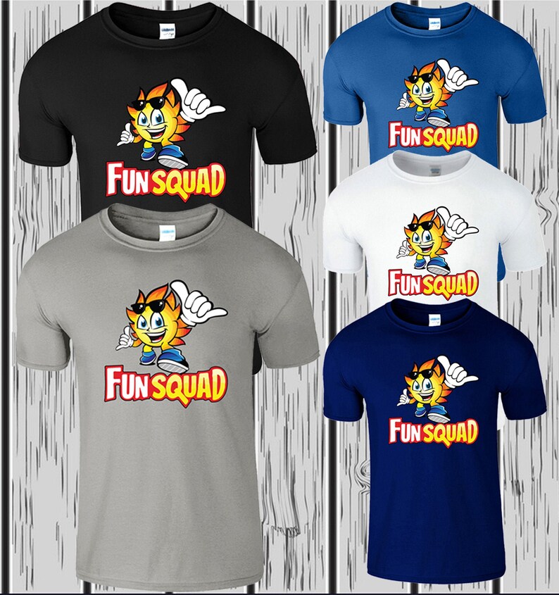Fun Squad Kids T Shirt Funny Boys Girls Inspired Youtuber Etsy