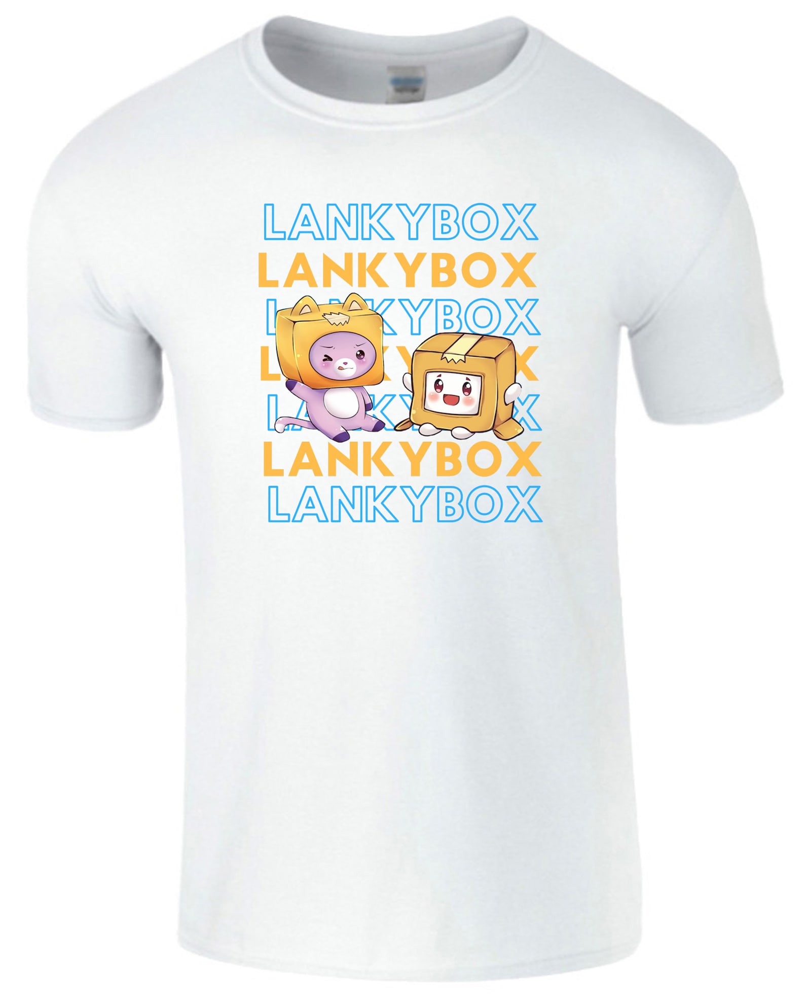 Lanky Box T Shirt Kids Boys Girls Present Tee Top Funny | Etsy