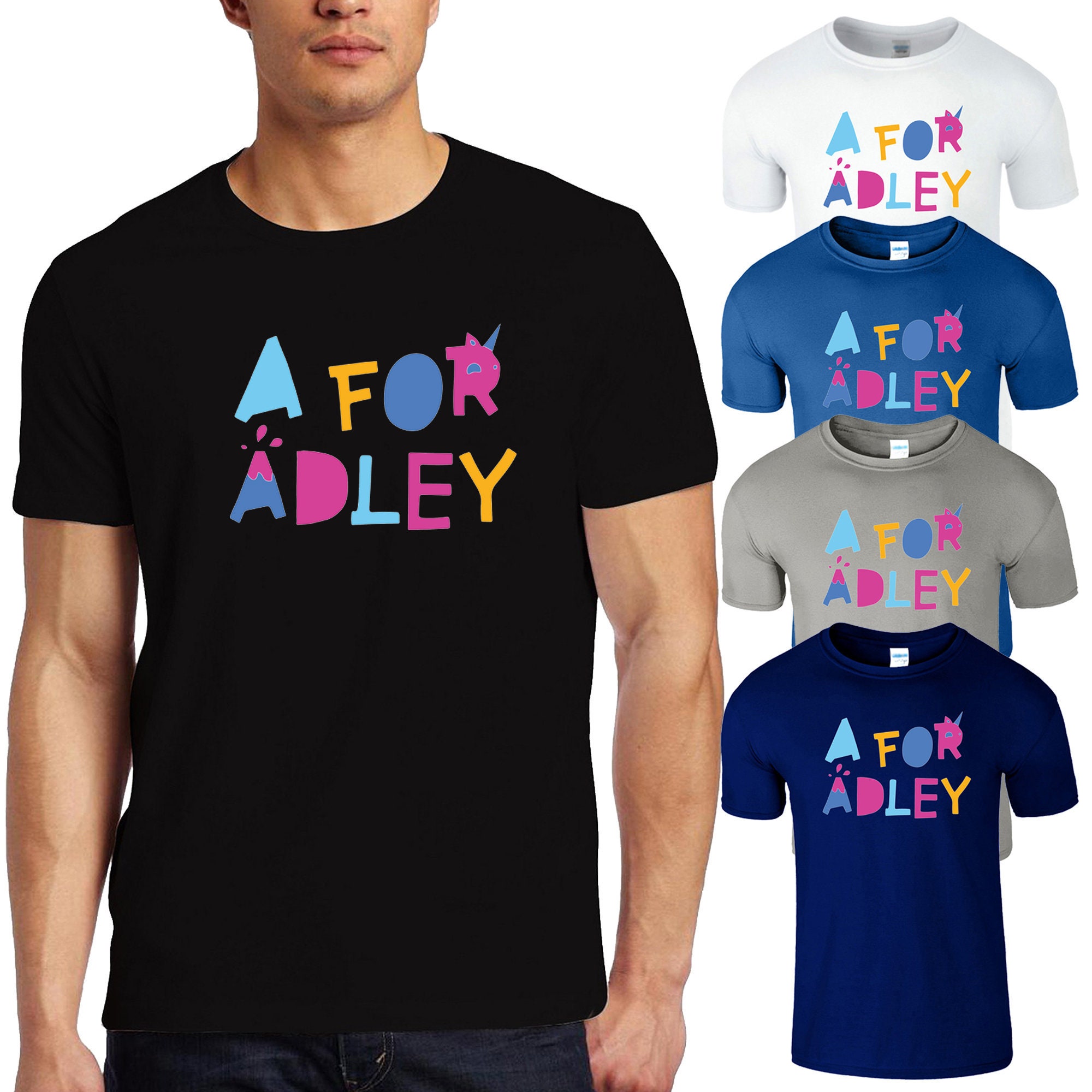 A For Adley Mens Kids Classic T Shirt I was busy watching Etsy