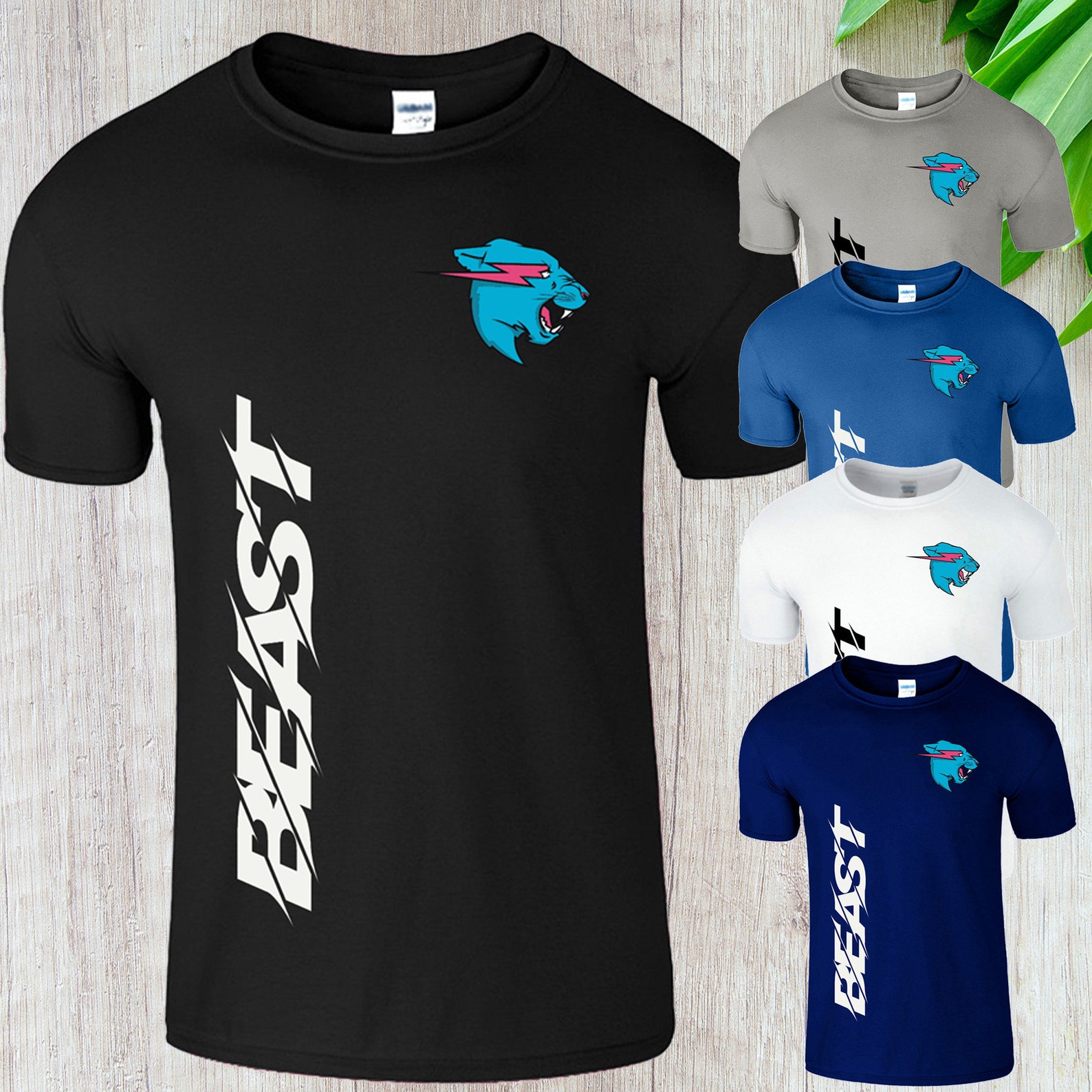 mr-beast-cat-t-shirt-viral-youtuber-merch-gaming-kids-boys-etsy