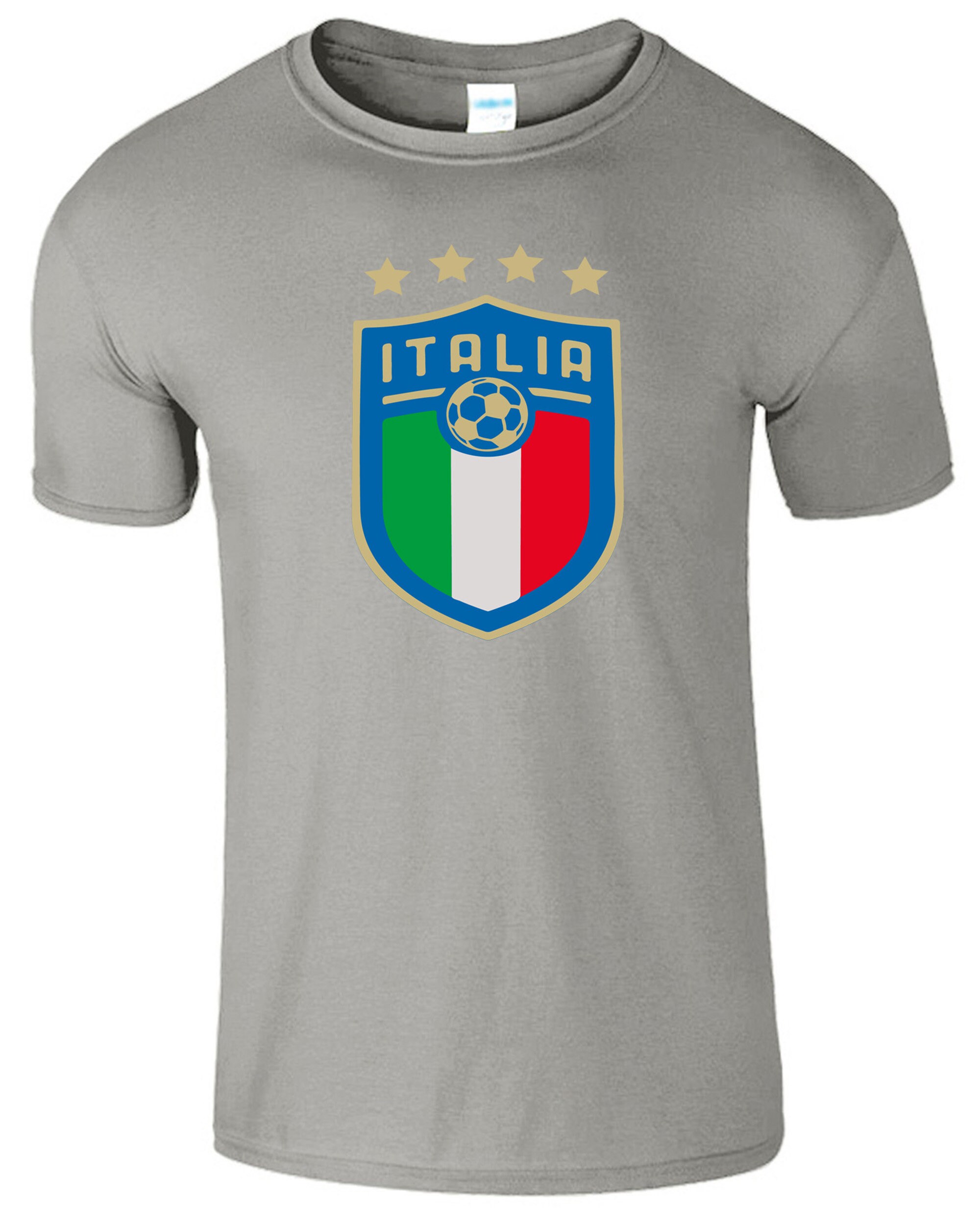 Retro Italy Football T Shirt Mens Kids Lengends Italian Top Etsy