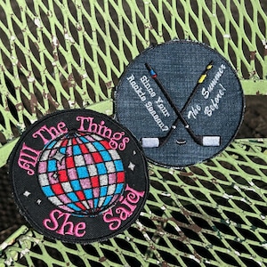 All The Things She Said And Rookie season Heated Rivalry Fan patch