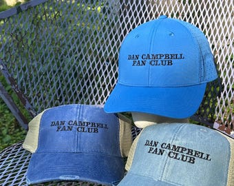 Dan Campbell Fan Club Dad Hat Baseball Cap Beanie