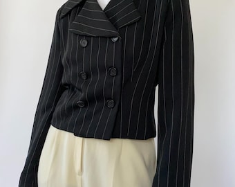 Vintage '90s Striped Blazer