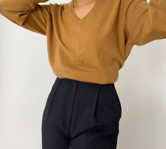 Vintage ‘90s Oversized Caramel Pullover - image 3